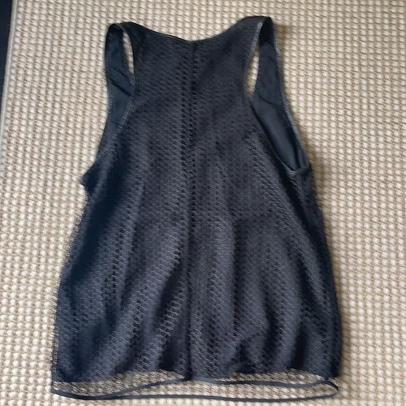 Tom Ford leather trimmed black top - Picture 2 of 6